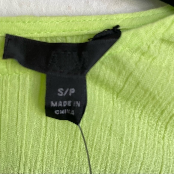 ATM Anthony Thomas Melillo Keylime Coverup Size Small New with Tag - Picture 4 of 8